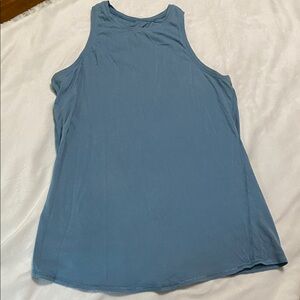 Lululemon light blue open back tank.